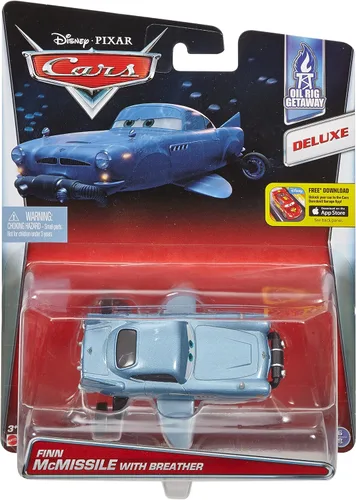 Miniatura 4 de Finn McMissile con respiración, vehículo de Cars Disney/Pixar
