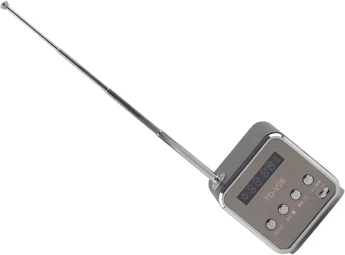Miniatura 9 de Radio, radio Billig, radio, Td V26, pequeñas radios portátiles y batería, mini altavoz, reproductor de música, radio FM portátil, tarjeta de soporte