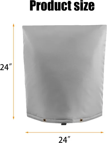 Miniatura 2 de Bolsa aislante antirretorno - Aislamiento de tubería para exteriores en invierno, protección para bomba de pozo y válvula de aspersor
