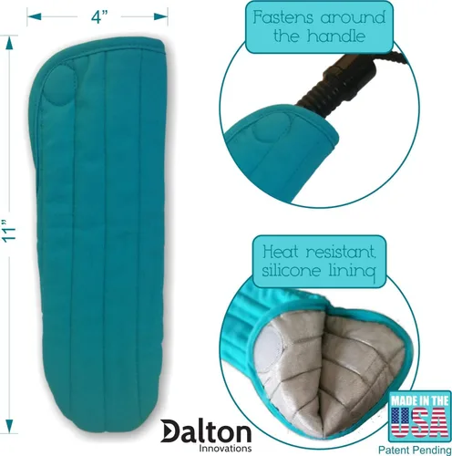 Miniatura 3 de Funda [resistente al calor] para rizadores, planchas o alisadoras, y planchas de peinar, forro recubierto de silicona y bolsa de algodón acolchada