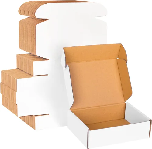 Miniatura 24 de Cajas de cartón corrugado marrones de 11x8x2, paquete de 30, cajas de envío para pequeñas empresas, cajas de correo, cajas de embalaje para correo