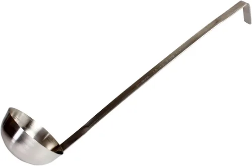 Miniatura 9 de TrueCraftware - Cucharón de 2 onzas con mango largo con gancho de acero inoxidable - Cucharón de cocina Los mejores accesorios de cocina