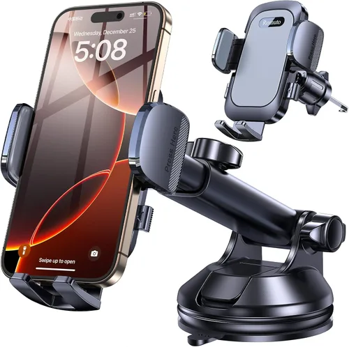 Miniatura 11 de Phone Holders for Your Car Phone Holder Mount【Super Suction】Cell Phone Mount for Car Accessories for Women Men Windshield/Vent/Dash Truck Stand
