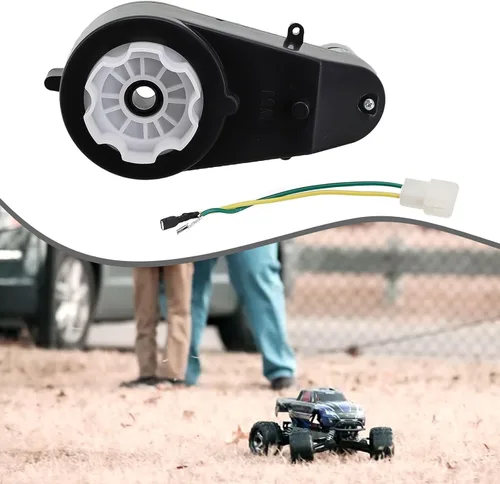 Miniatura 8 de Motor eléctrico de caja de cambios para automóviles de niños, repuesto de motor de engranaje de CC de alto par de 12 V compatible con modelos RS390