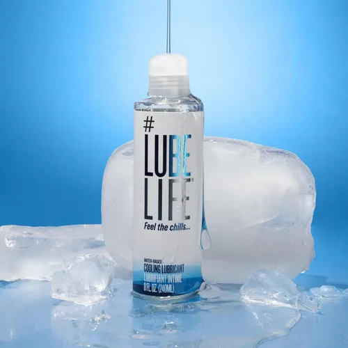 Miniatura 7 de LubeLife Lubricante personal refrescante a base de agua, sensación de hormigueo fresco para hombres, mujeres y parejas, 8 onzas líquidas