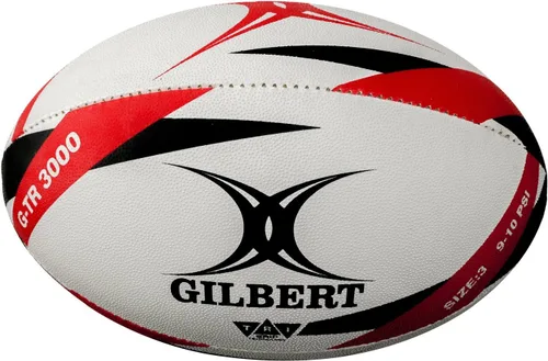 Miniatura 3 de Gilbert G-TR3000 Rugby Union League Pelota Blanco/Verde