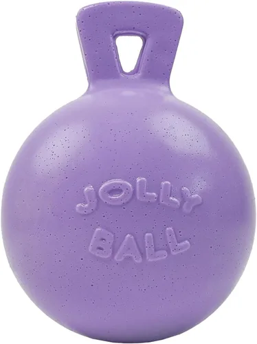 Miniatura 12 de Jolly Pets Tug-n-Toss - Pelota de juguete resistente para perros con asa, 10 pulgadas/XL, arándano para todos los tamaños de raza Azul (Arándano)