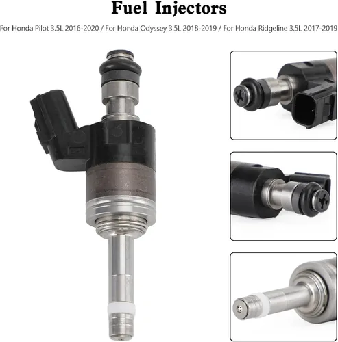 Miniatura 7 de Inyector de combustible Compatible con Honda 3.5L Pilot 2016-2020, Odyssey 2018-2019, Ridgeline 2017-2019, Inyector de combustible reemplaza