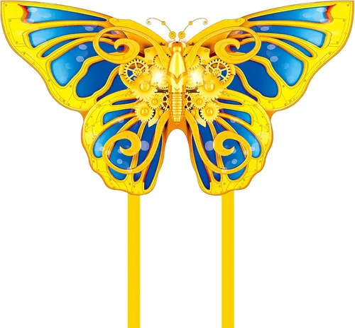 Miniatura 13 de Mint's Colorful Life Butterfly Kite for Kids & Adults, 55" x 28" Large Kite for Boys & Girls, Easy to Fly Kites for Beginners, Beach Single Line