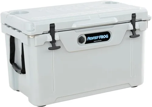 Miniatura 11 de Frosted Frog Baúl de hielo de 45 cuartos de galón de alto rendimiento moldeado por roto aislado de grado comercial Verde original