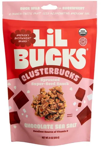 Miniatura 11 de Clusterbucks Superfood Clusters – Granola sin cereales, apta para dieta keto con trigo sarraceno germinado cultivado de forma regenerativa – Snack