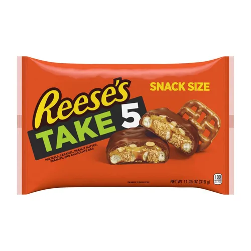 Miniatura 2 de Take5 Snack Size Candy Bars 0.55 onzas (paquete de 2 libras)