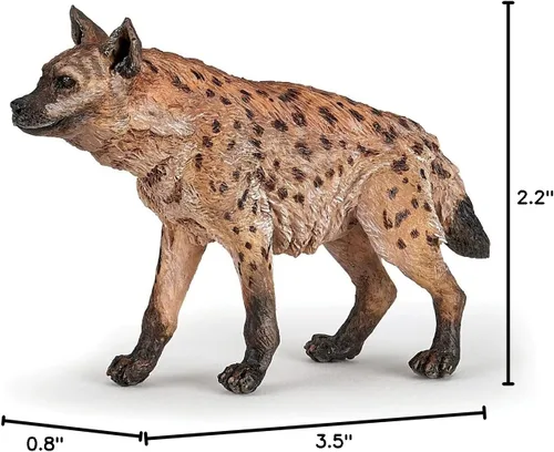 Miniatura 10 de Papo - Figura de hiena detallada para niños - A partir de 3 años - Colección Wild Life - Animales educativos e imaginación - Juguete de idea