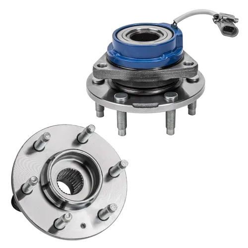 Miniatura 58 de Detroit Axle - 2 bujes de rodamiento de rueda delanteros para Land Rover LR3 2005-2009, LR4 2010-2016, Range Rover Sport 2006-2013, reemplazo