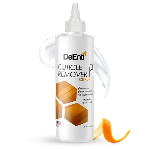 Miniatura 10 de DeEnti Gel removedor de cutículas instantáneo, eucalipto, botella de 8 onzas, suavizante profesional de cutículas, suministros de manicura