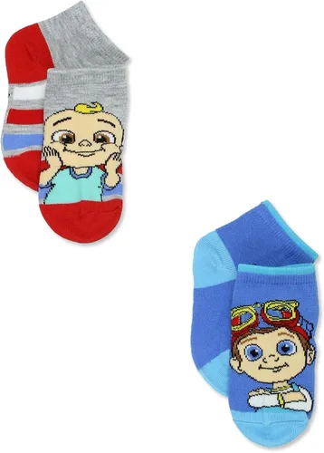 Miniatura 7 de Cocomelon Paquete de 6 calcetines de cuarto para niños pequeños