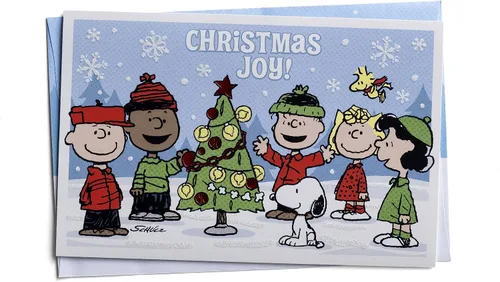 Miniatura 3 de DaySpring - Peanuts Christmas Joy! - 18 tarjetas y sobres de Navidad en caja, NLT