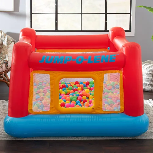 Miniatura 9 de Castillo inflable "Jump-o-lene" de Intex, 68 x 68 x 44 pulgadas, para las edades de 3 a 6