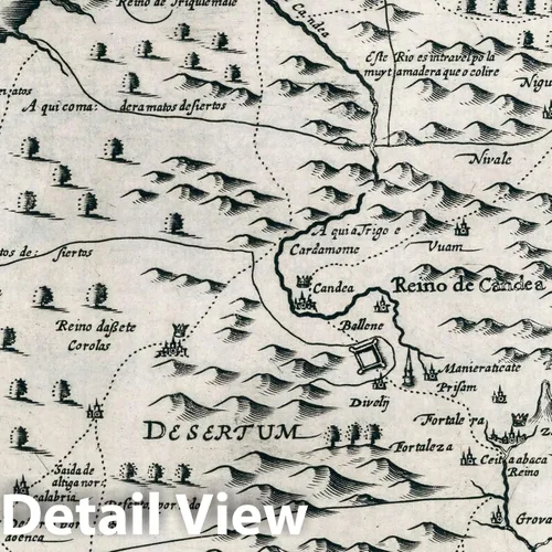 Miniatura 2 de Mapa histórico: Ceilan. Atlas sive Cosmographicae Meditationes de Fabrica Mundi et fabricati Figura, Atlas 1636 - Arte de pared vintage - 24 x 18