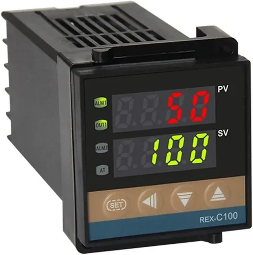 Miniatura 3 de Mutil-Input PID Digital Fahrenheit or Celsius Temperature Controller RKC REX-C100