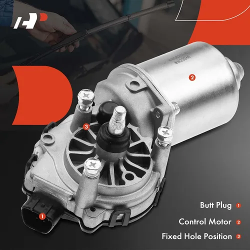 Miniatura 4 de A-Premium [5 pines] Motor del limpiaparabrisas delantero compatible con vehículos Toyota, Lexus y Subaru - Corolla, RAV4, NX200t, NX300, NX300h