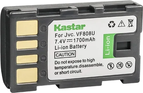 Kastar Paquete de baterías de repuesto para JVC BN-VF808 BN-VF808U BN-VF815 BN-VF815U BN-VF823 BN-VF823U y GR-DA30 GS-TD1 GY-HM70 GY-HM100 GY-HM100U