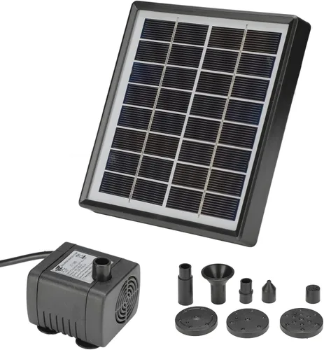 Bomba de fuente solar, filtros circulares y cartucho de medios de filtración, filtros de piscina, kit de panel solar alimentado por energía solar