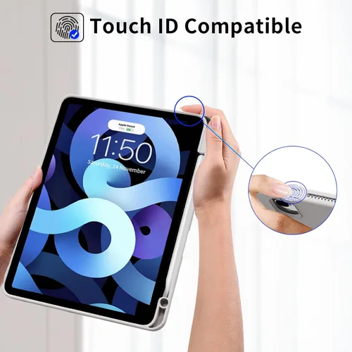 Miniatura 7 de kenke - Funda para iPad Air de 11 pulgadas M3/M2 (2025/2024), iPad Air de 5ª/4ª generación (2022/2020) de 10.9 pulgadas, funda delgada con soporte