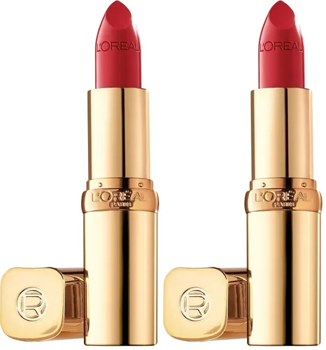 Miniatura 34 de L'Oreal Paris Colour Riche Original - Lápiz labial cremoso e hidratante satinado con aceite de argán y vitamina E, volcánico, 1 unidad