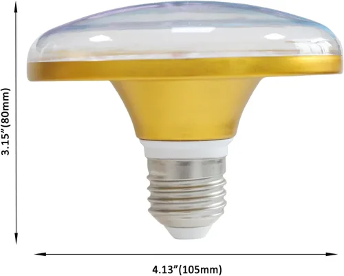 Miniatura 6 de Luces LED de cultivo para plantas de interior, lámpara de cultivo de plantas de espectro completo, E26/E27 10W luz de crecimiento, luz