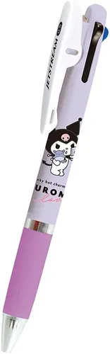 Miniatura 4 de Kamio Japan 300349 Sanrio Kuromi Jetstream - Bolígrafo tricolor, 0.020 in Multicolorido