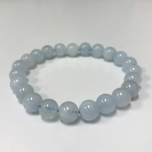 Miniatura 407 de Gem Avenue Handmade Round Bead Stretch Bracelet Unisex Natural Stone Beaded Jewelry for Men & Women, Elastic Wristband for Daily Wear