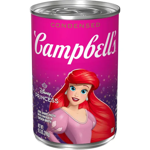 Miniatura 24 de Sopa condensada Campbell’s para niños, pasta Paw Patrol de formas impresionantes con pollo en caldo de pollo, lata de 10.5 onzas (paquete de 12)