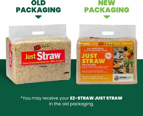 Miniatura 2 de EZ-Straw® Just Straw Clean - Paja procesada multiusos - Paca pequeña (1 pie cúbico)