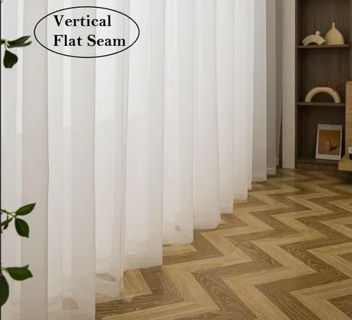 Miniatura 5 de PI - Cortinas traslúcidas con paneles pequeños, cortina transparente para ventana de cocina, mirador, 2 paneles