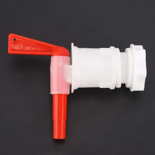 Miniatura 8 de Grifo de cubo de cerveza Espita de embotellado de plástico rojo para cerveza fermentador de elaboración de cerveza Cubo de embotellado