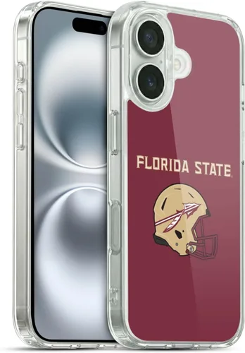Miniatura 58 de Head Case Designs Funda de gel suave FSU Seminoles de la Universidad Estatal de Florida con licencia oficial compatible con Apple iPhone 13 Pro Max