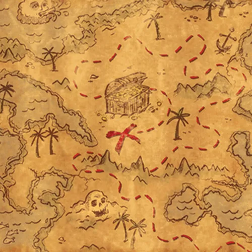 Miniatura 3 de Beistle Mapa del tesoro pirata de plástico 3 piezas accesorios de fiesta favores de juego decoraciones de cumpleaños