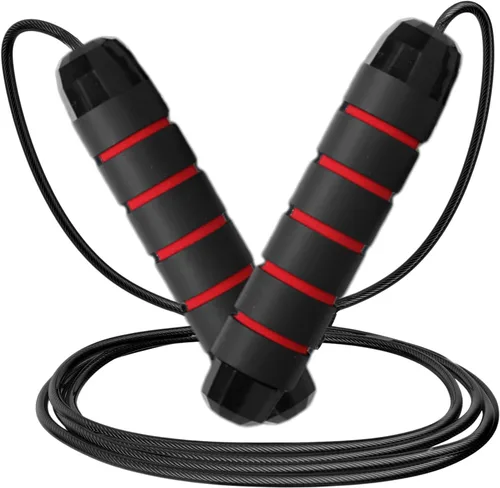 Limm Adjustable Jump Rope for Workout - All-Purpose Exercise Jump Rope Kids & Adults Love with Tangle-Free, Comfortable Foam Handles - Best