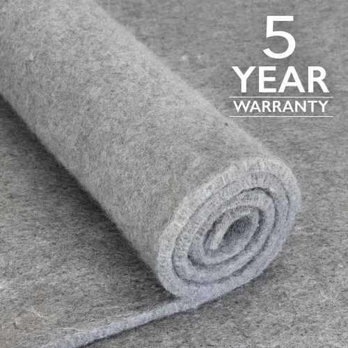 Miniatura 5 de RUGPADUSA - Eco-Plush - 7'6" x 9'6" - 1/4" de grosor - 100% fieltro - Almohadilla premium acolchada para alfombra - Disponible en 3 grosores, muchos