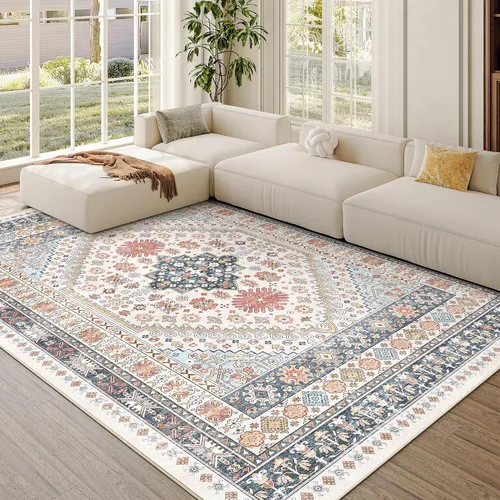 Miniatura 145 de zesthome Alfombra 4x6 - Alfombra Resistente a Manchas Lavable, Alfombras con Respaldo Antideslizante para Sala de Estar, Alfombras Pequeñas de Área