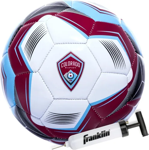 Miniatura 11 de Franklin Sports Pelotas de fútbol oficiales del equipo MLS - Balones de fútbol oficiales tamaño 5 - Balón de fútbol de tamaño y peso reglamentario