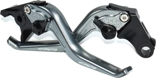 Miniatura 12 de Fishbone Pattern Short Brake Clutch Lever Set Compatible with Yamaha Fazer FZ-1 FZ-8 FZ-6 FZ-6R FZS60, CNC Aluminum Alloy Made (Black)