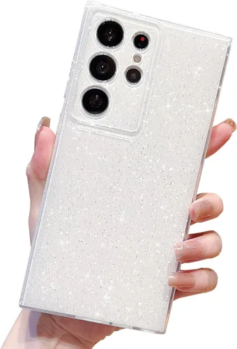 Miniatura 134 de MINSCOSE Compatible con Samsung Galaxy S22 Plus Case, Bonito Color Neón Brillante, con Purpurina Brillante Delgada Resistente a Golpes de Silicona
