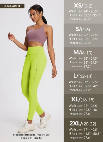 Miniatura 51 de baleaf Leggings con forro polar para mujer, impermeables, pantalones de senderismo de invierno, mallas térmicas para correr, bolsillos