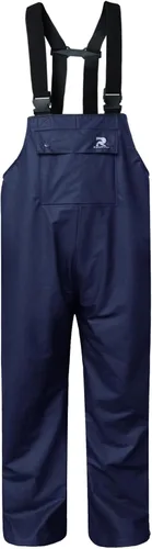 Miniatura 8 de RainRider Pantalones de lluvia con peto de trabajo para hombres y mujeres, pantalones resistentes al agua, pantalones de trabajo, overol de pesca
