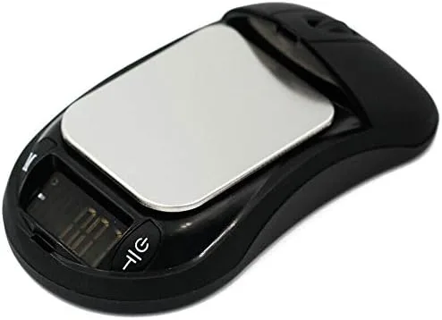 Miniatura 5 de Báscula digital portátil de bolsillo, báscula digital multifunción para cocina, báscula de alimentos para hornear joyas, peso (0.00 oz-3.53 oz)