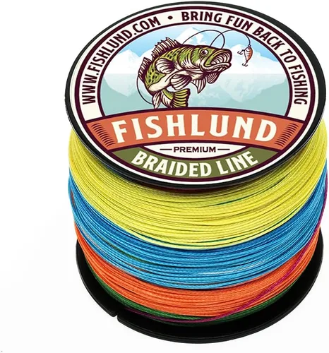 Miniatura 17 de Línea de pesca trenzada, trenza de línea de pesca resistente a la decoloración, fuerte, suave, redonda, sensible, línea trenzada de libra de prueba