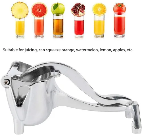 Miniatura 2 de Exprimidor de cítricos de mano, Exprimidor de frutas de aleación de aluminio Exprimidor de limón Barra de exprimidor de limón Exprimidor de mano