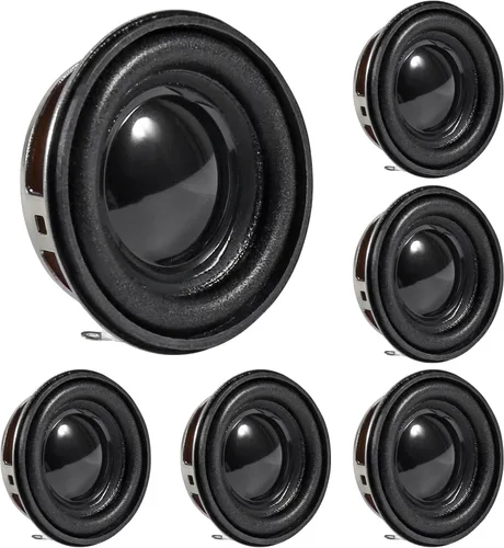 6 unids 1.5 pulgadas 1.575 in mini altavoces portátiles 4ohm 3W frecuencia completa sonido estéreo pequeño altavoz de alta fidelidad